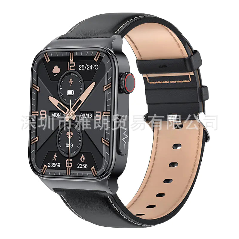 E500 Smart Watch with Heart Rate and Temperature Monitor
