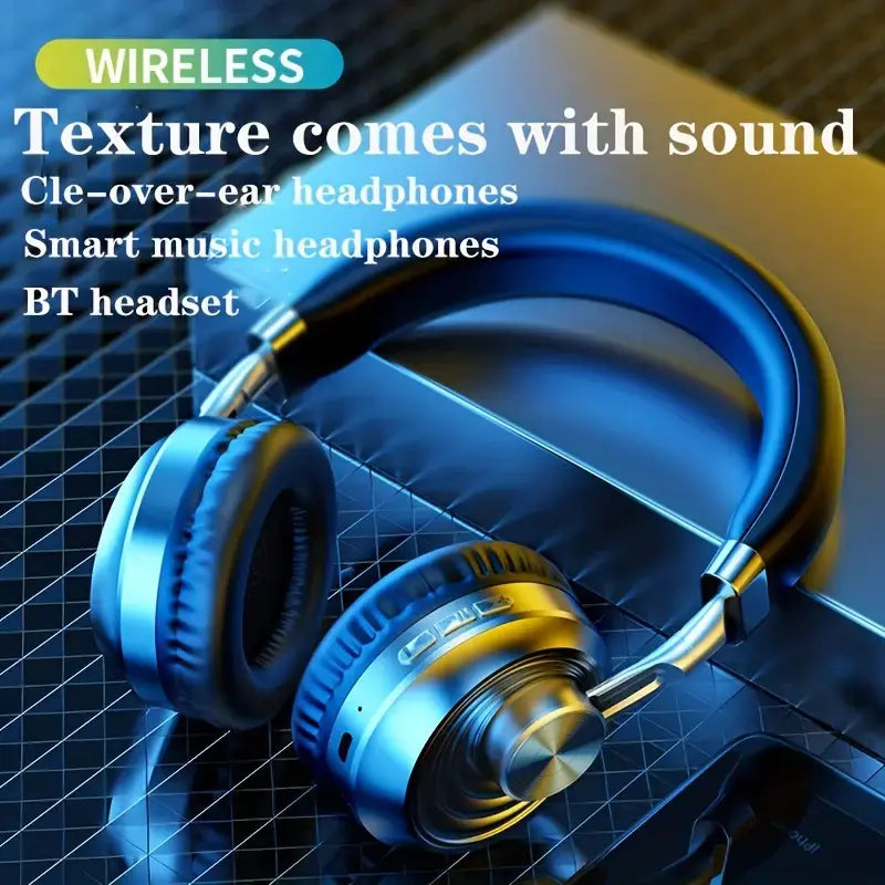 Metal Head-mounted Wireless Bluetooth Sports Headset