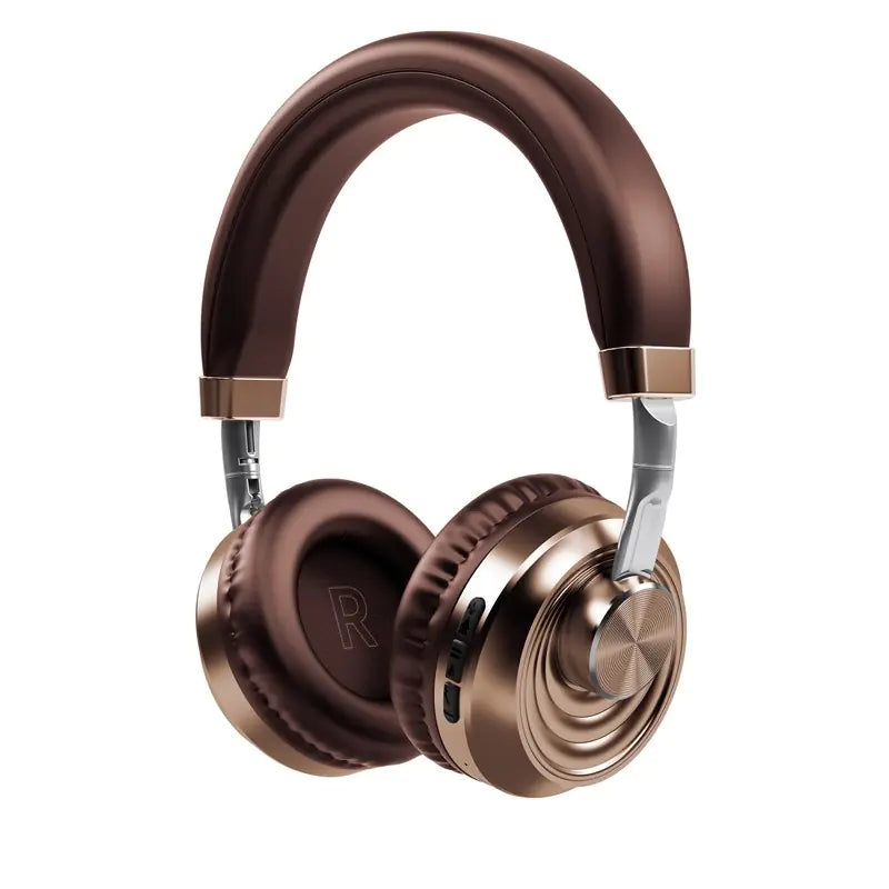 Metal Head-mounted Wireless Bluetooth Sports Headset