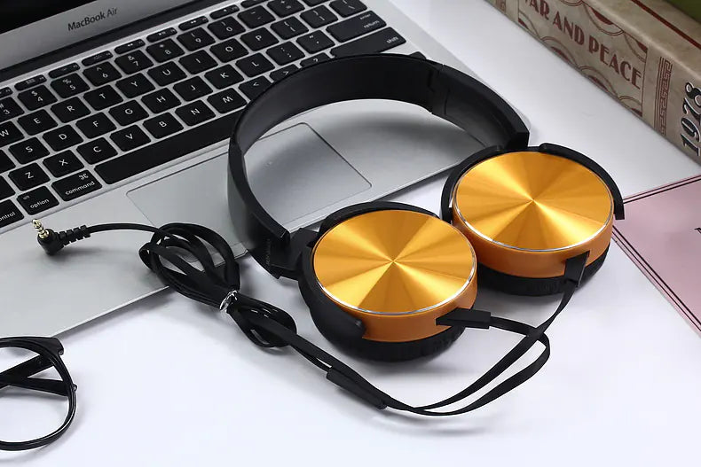 XB-450 Wired Headphones with Inline Control for Gaming