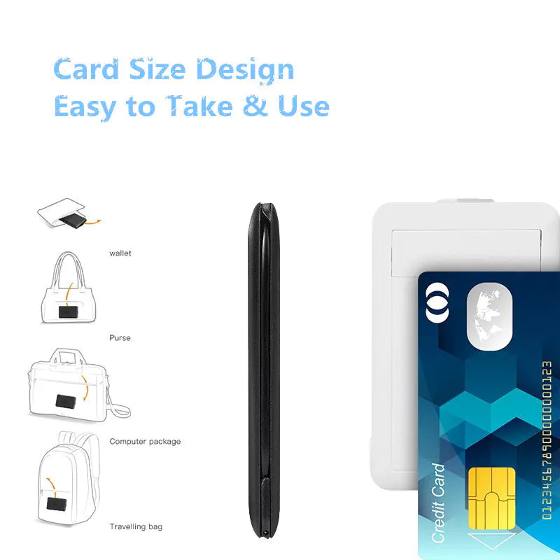 SIM Card Storage Tool Set with Slim Multi-Function Cable