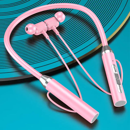Bluetooth Sports Neck-mounted Headset with Magnetic Suction