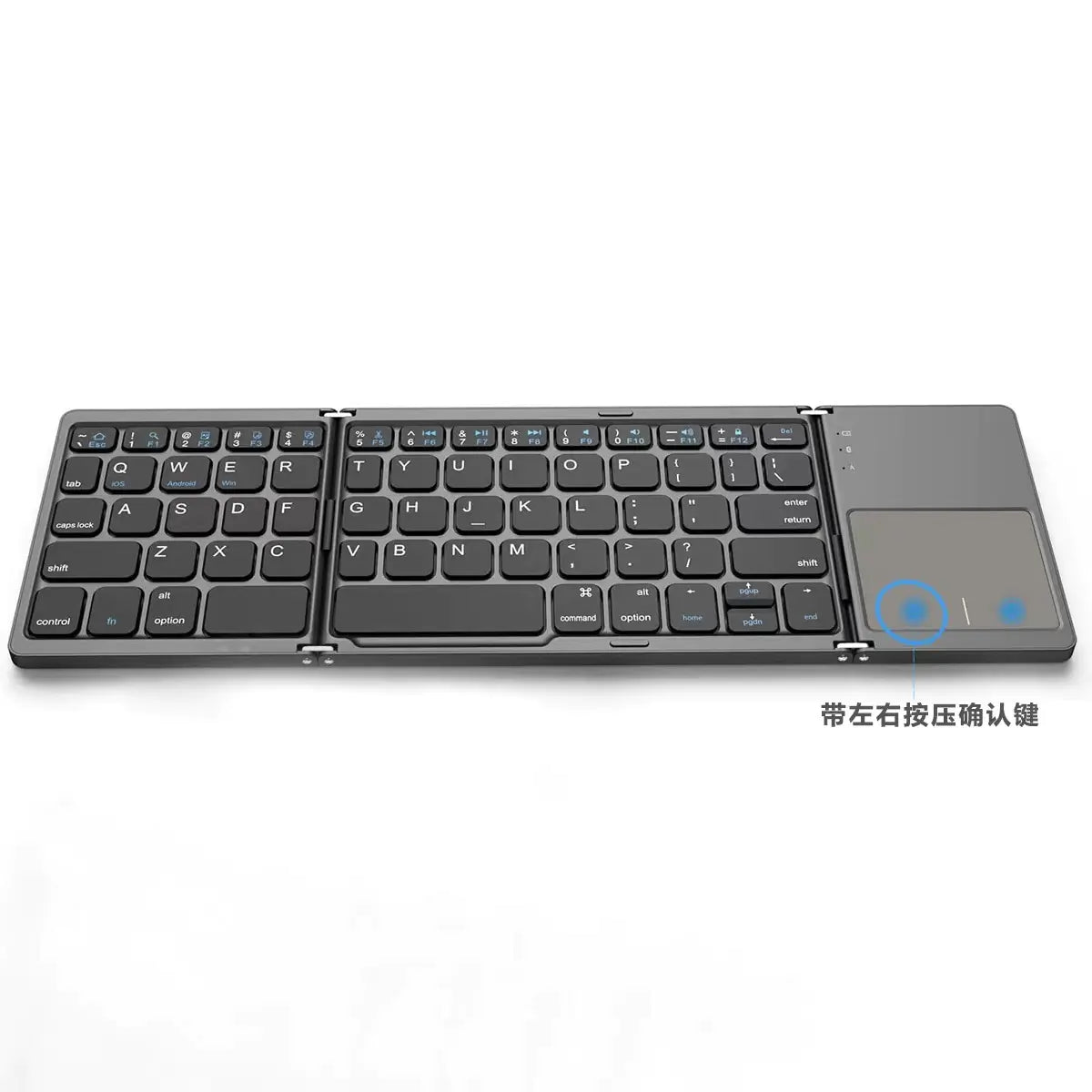 New Mini Wireless Bluetooth Folding Keyboard BO33