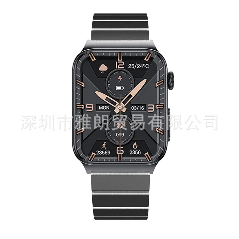 E500 Smart Watch with Heart Rate and Temperature Monitor
