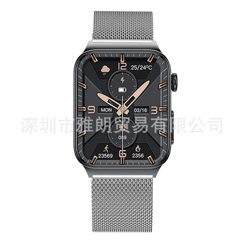 E500 Smart Watch with Heart Rate and Temperature Monitor